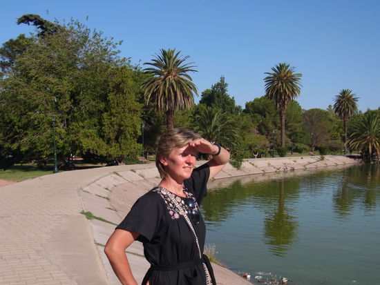 am See im "San Martin"
Wo gibt es eine Bank im Schatten??