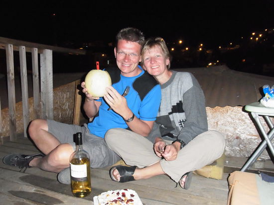 ...der Dachterrasse.