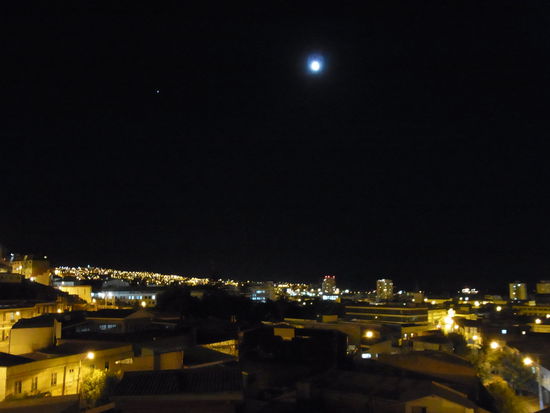 Nachthimmel über Valparaiso