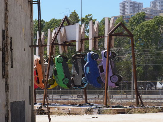 alte Käfer auf der Leine