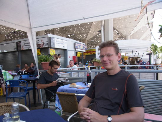 Warten auf das Essen