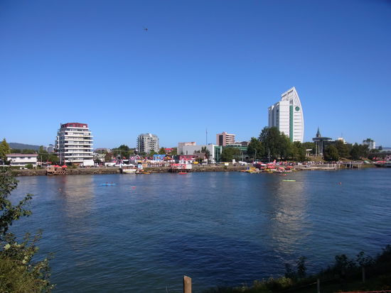 Blick vom Campus auf die Stadt