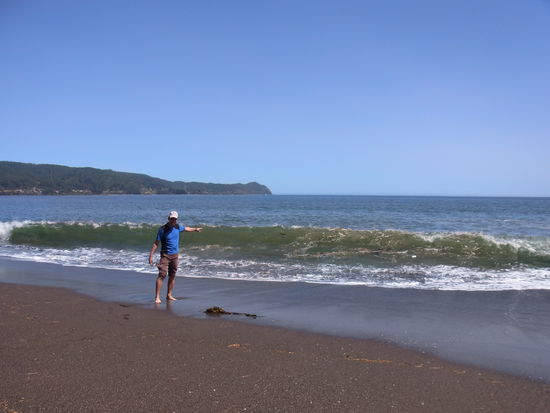 da kommt sie, die Welle