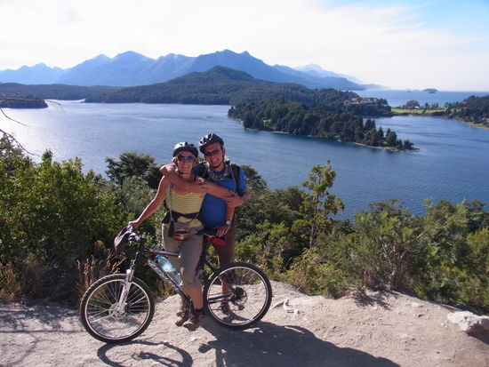 6. Station:
wir vor Traumlandschaft