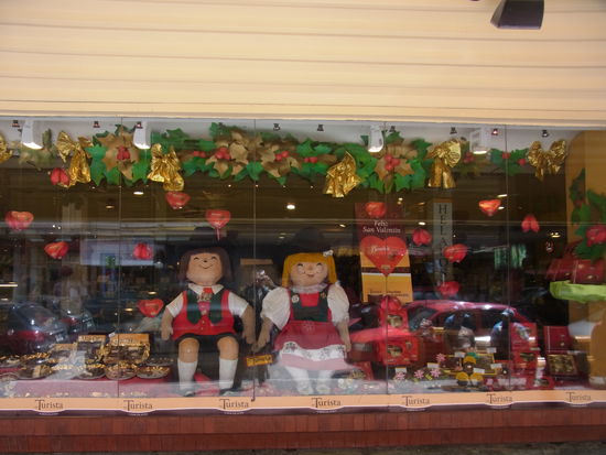verführerisches Schaufenster vom "Turista"