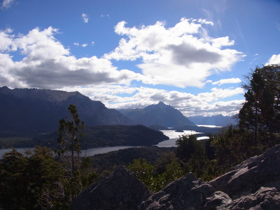 Heute mindestens 50 km Fernsicht vom "Cerro Campanario"