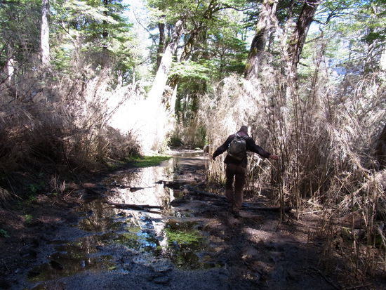 ...und Matsche-Pampe.