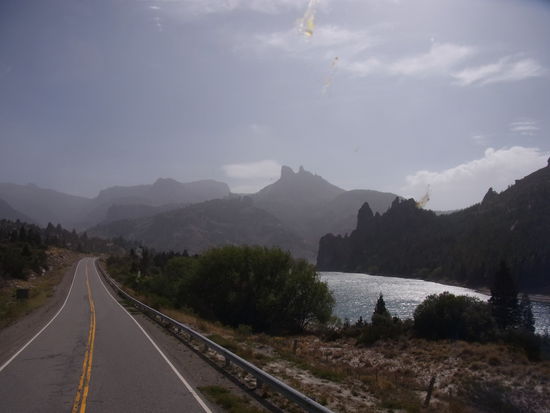 ...und in die Berge.