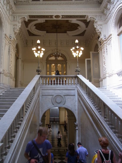 prunkvolles Treppenhaus