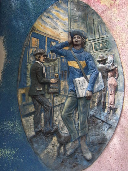 Kunst an der Hauswand in "La Boca"