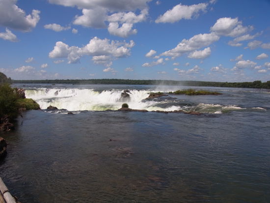 hier kommt das Wasser an, um dann in die Teufelsschlucht hinab zu donnern...