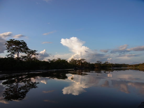 Lagune im Abendlicht....