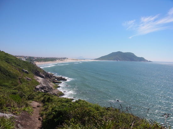 Blick zurueck auf den Sandinho