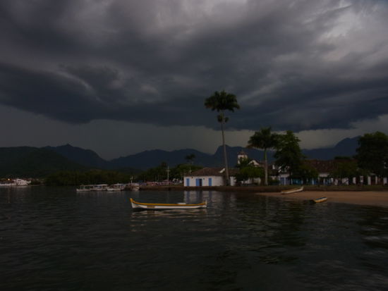 ...es wird schon dunkel.