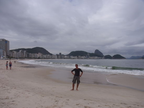 über 4 km langer Strand der Copa Cabana