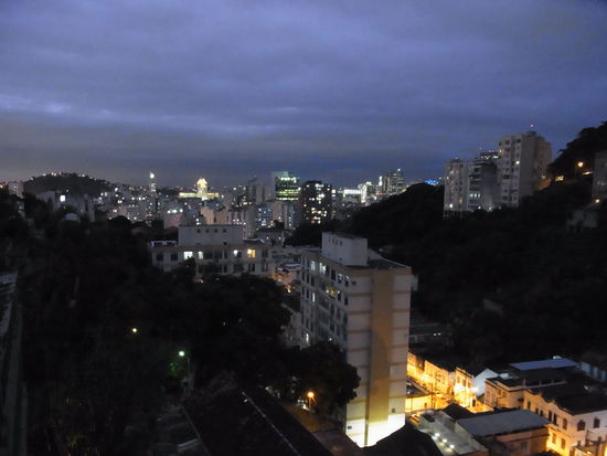Blick von Santa Teresa nach Lapa