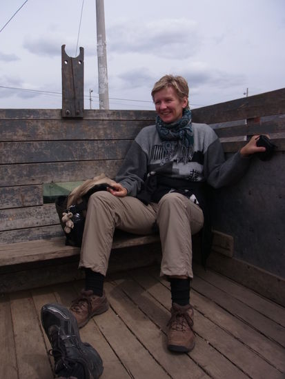 wieder mal Holzklasse fahren...