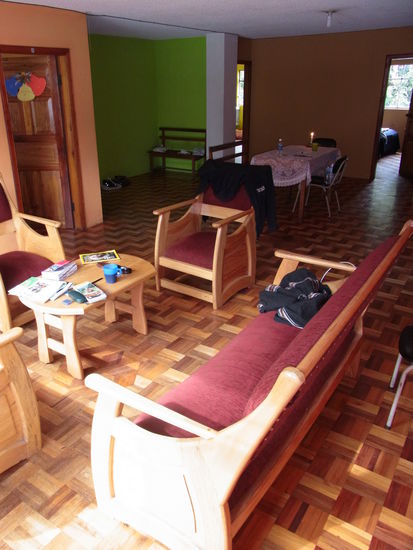 unser Tanzsaal mit "Nebengelaß"