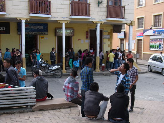 ....wo Freitag nachmittag schon die Post abgeht.