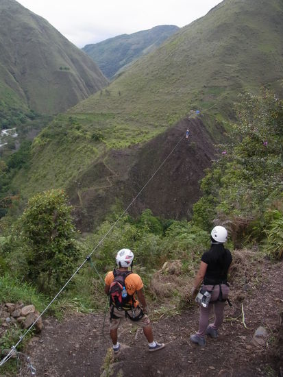 Gero über der Schlucht