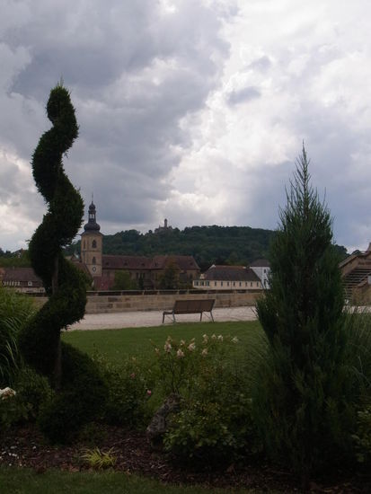 In der Gartenanlage auf dem Michaelsberg