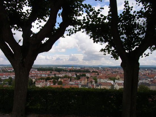 Blick vom Michaelsberg auf Bamberg