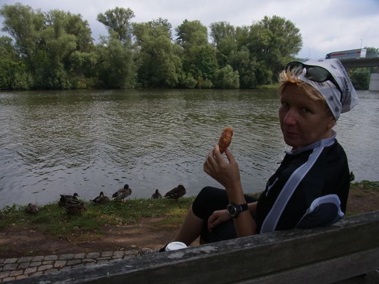 Radfahren macht hungrig