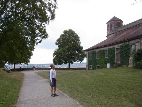 Weg herum um die Festung