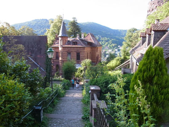 Das ist schon wieder der Abstieg