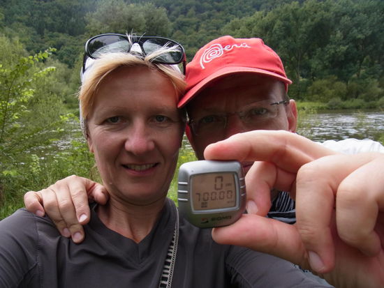 Wir sind selber überrascht, wie schnell 700 Km auf dem Tacho stehen