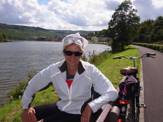 Pause vom gegen den Wind kämpfen