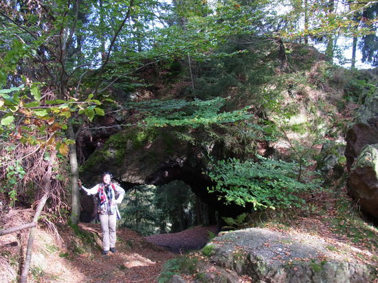 Der Torfelsen - Eingang