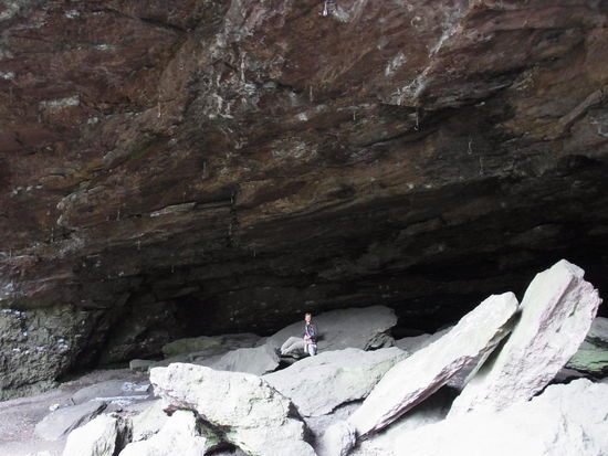 eigentlich eine Kletterfelsenhöhle