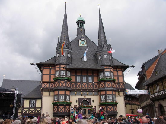 Das Rathaus zum Fest