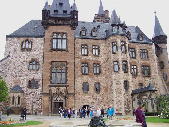 Außenansicht vom Schloss