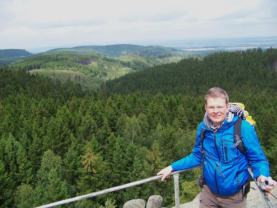 Kurzeitig scheint hier oben sogar die Sonne, trotz Wind und Kälte