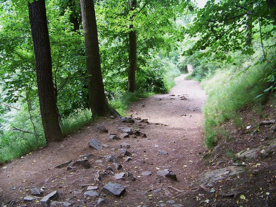 ...bevor es weiter zur Aussicht geht