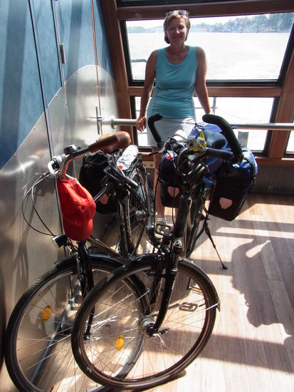 ...aber wir fahren kreuz und quer...