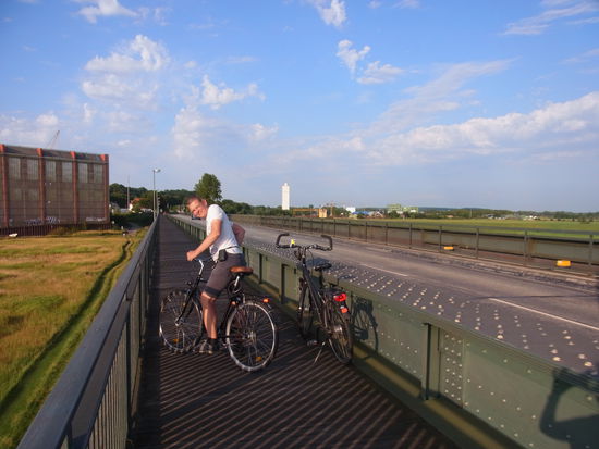 ..die sich gut mit dem Rad überqueren lässt.