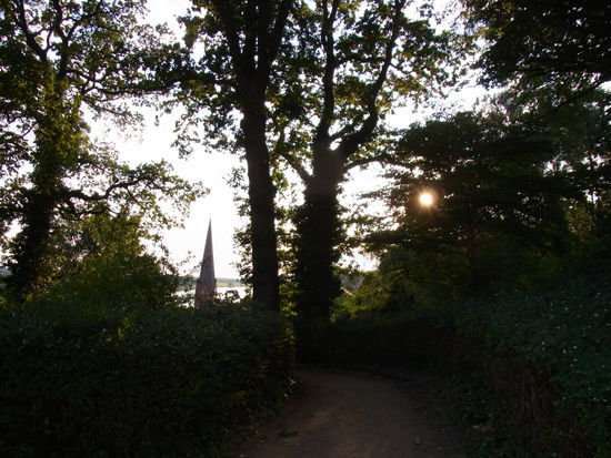 Abendstimmung auf dem Rückweg