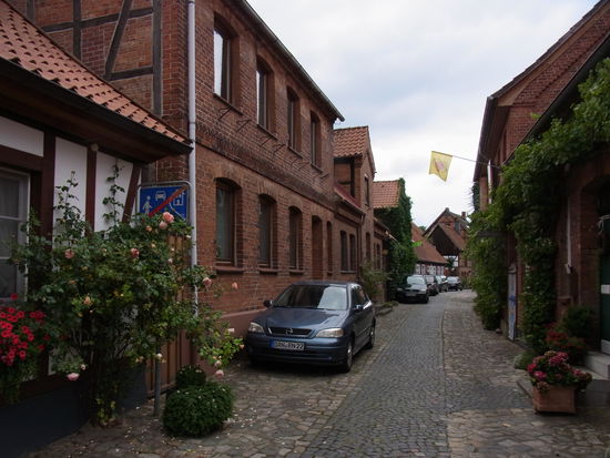 eine alte Gasse in Hitzacker