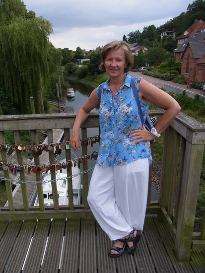 auch hier gibt es eine "Schlösser"-Brücke