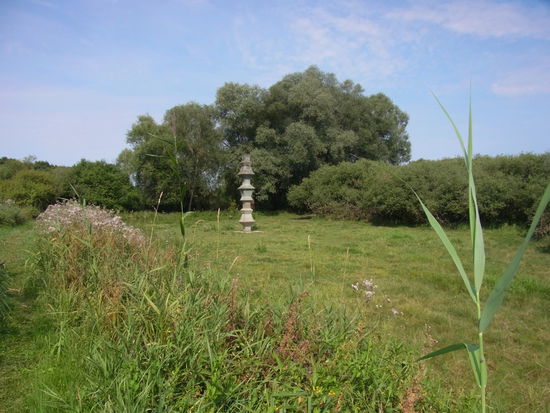 Skulptur am Weg
