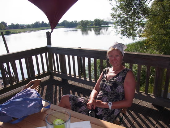 warten auf die Erfrischungsgetränke