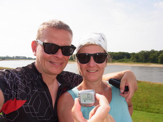 so sehen glückliche Radfahrer aus