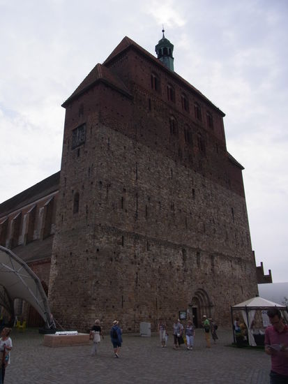 Der Dom von Havelberg wurde in die BUGA "eingemeindet"
