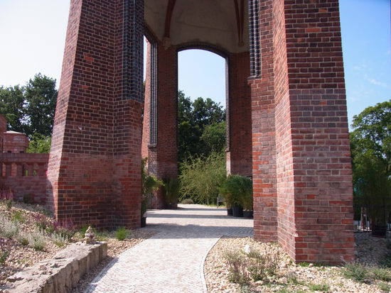 Blick unter den Bismarckturm