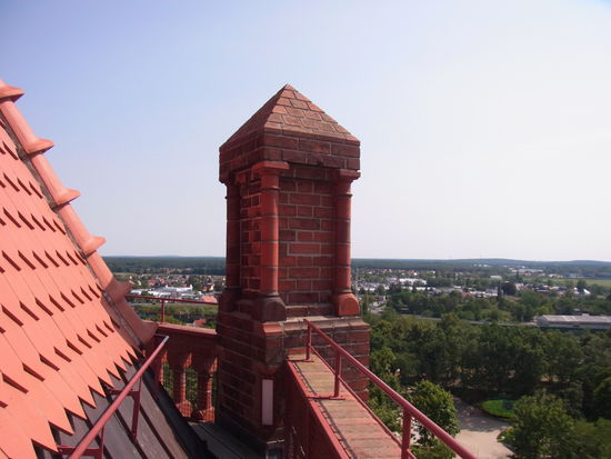 ...und die Aussicht erforschen.