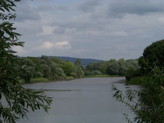 ...und hier und da die herrlichen Weseraussichten genießen.