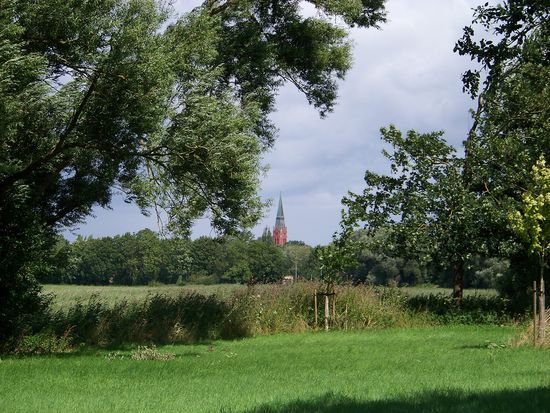 Nienburg in Sicht